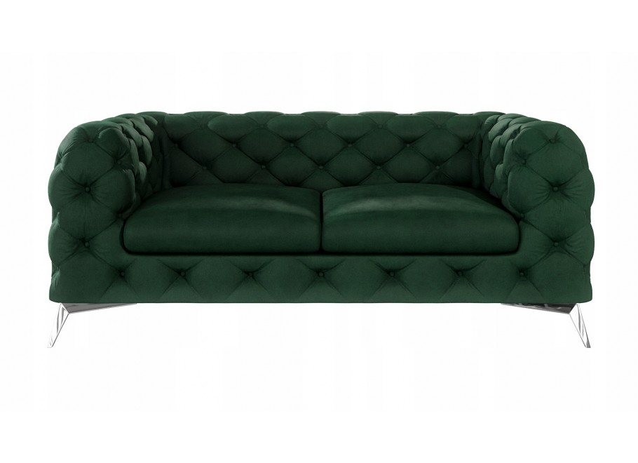 Sofa dwuosobowa pikowana glamour Chesterfield TEO 2 9