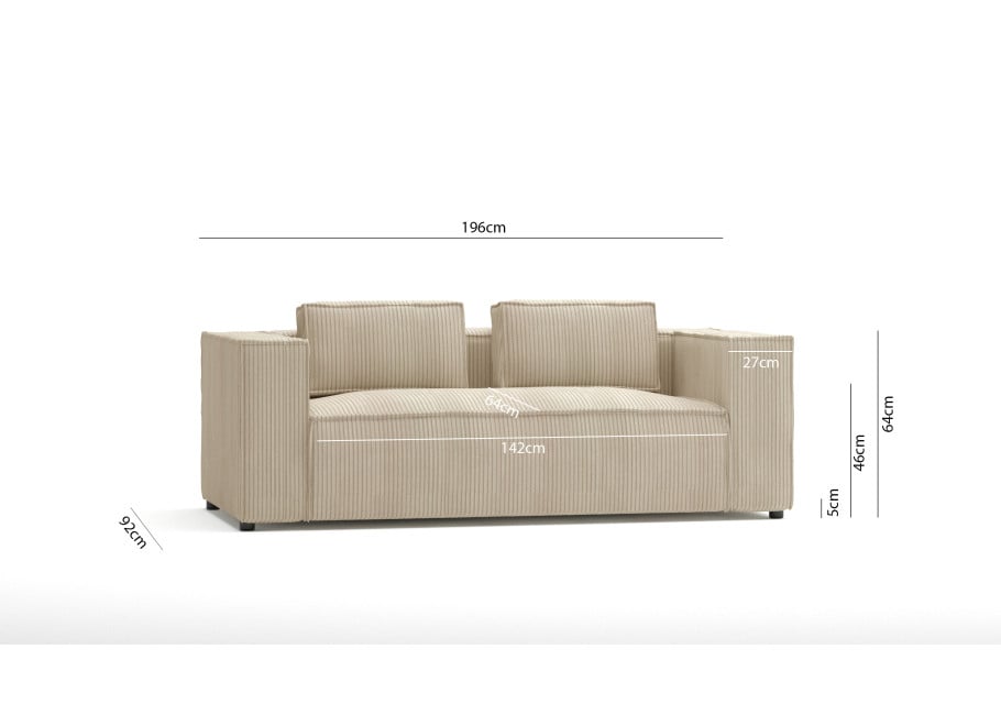 Sofa dwuosobowa nowoczesna Esmo 8