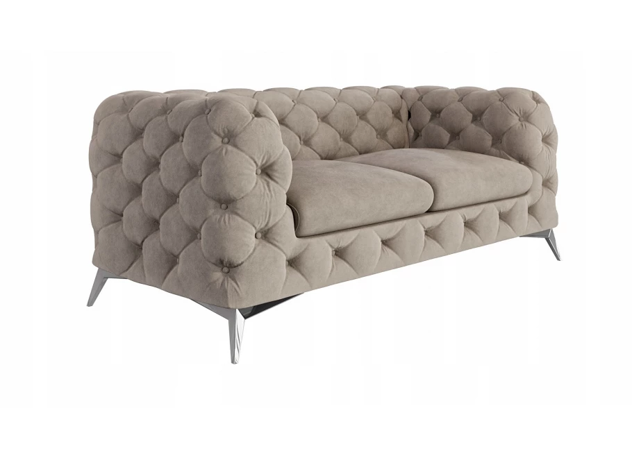 Sofa dwuosobowa pikowana glamour Chesterfield TEO 2 Sofa dwuosobowa pikowana glamour Chesterfield TEO 2