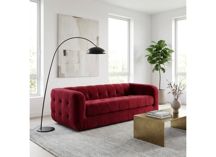 Sofa trzyosobowa klasyczna pikowana Zarina - Riviera 61