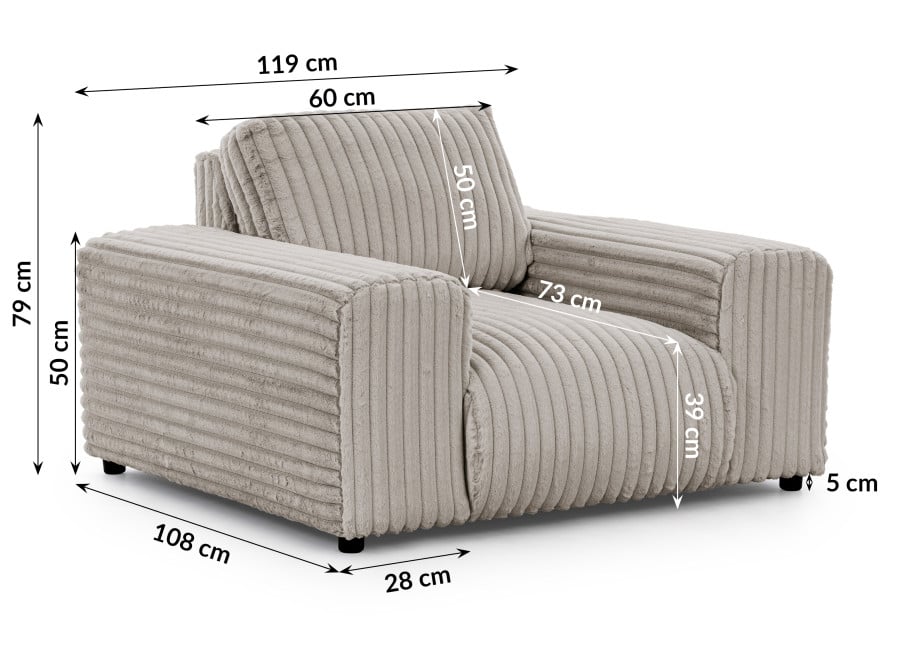 Fotel nowoczesny Candi 5