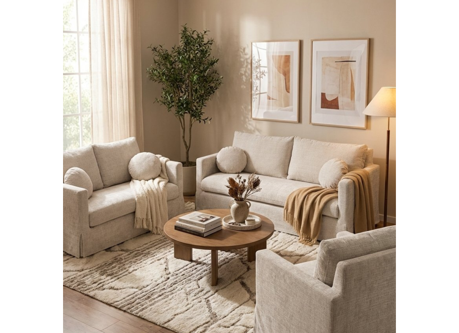 Zestaw mebli nowoczesnych 3+2+1 Nerio - zdejmowane pokrowce - Cremona 2