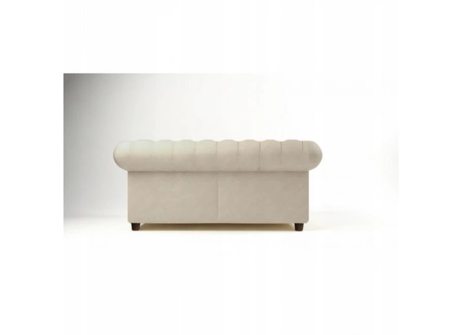 Sofa dwuosobowa z funkcją spania pikowana Chesterfield SOLARIS 2 Sofa dwuosobowa z funkcją spania pikowana Chesterfield SOLARIS 2