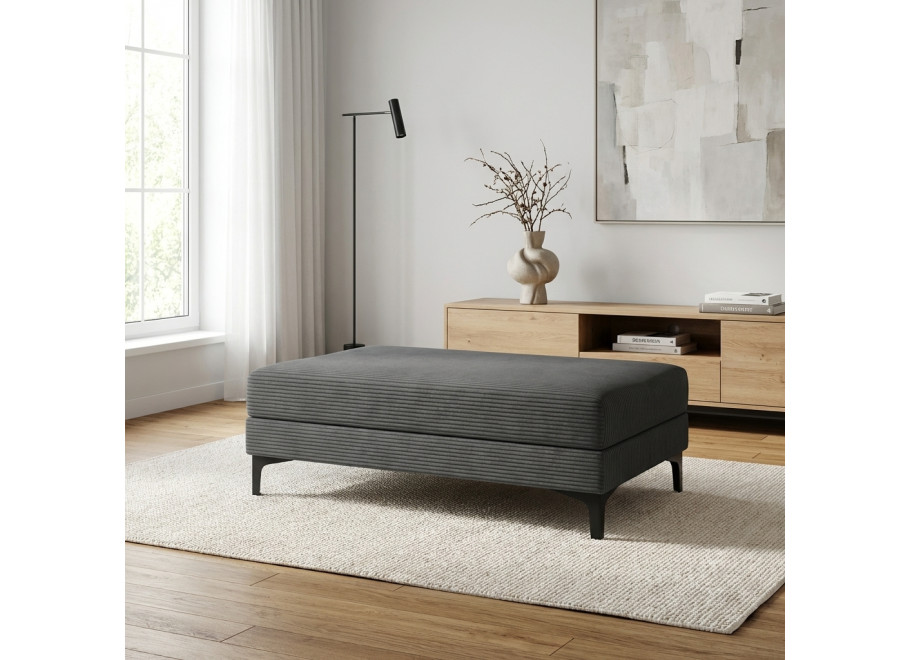 Nowoczesny podnóżek COIN - Lincoln 90