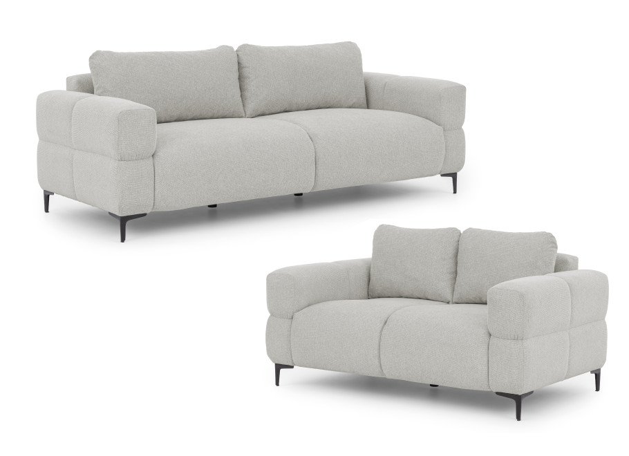 Zestaw Wypoczynkowy 3+2 Valentia – Komplet Sof do Salonu - Aragon 80