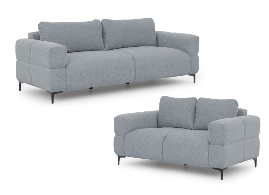 Zestaw Wypoczynkowy 3+2 Valentia – Komplet Sof do Salonu - Aragon 90