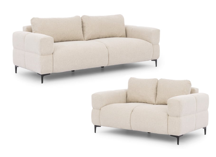 Zestaw Wypoczynkowy 3+2 Valentia – Komplet Sof do Salonu - Aragon 03