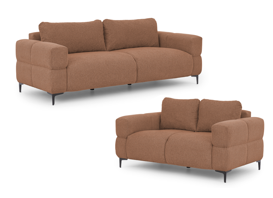 Zestaw Wypoczynkowy 3+2 Valentia – Komplet Sof do Salonu - Aragon 59