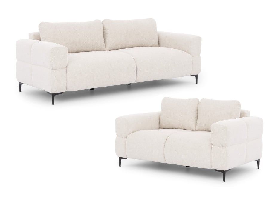 Zestaw Wypoczynkowy 3+2 Valentia – Komplet Sof do Salonu - Aragon 01