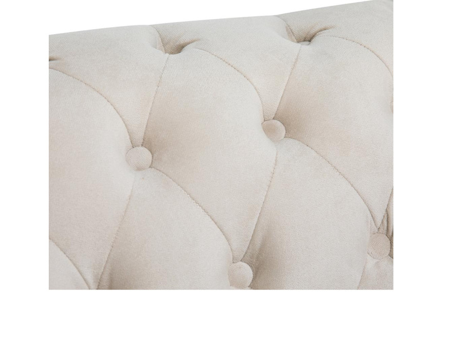 Sofa dwuosobowa z funkcją spania pikowana glamour Chesterfield VINCENT - Amore 31