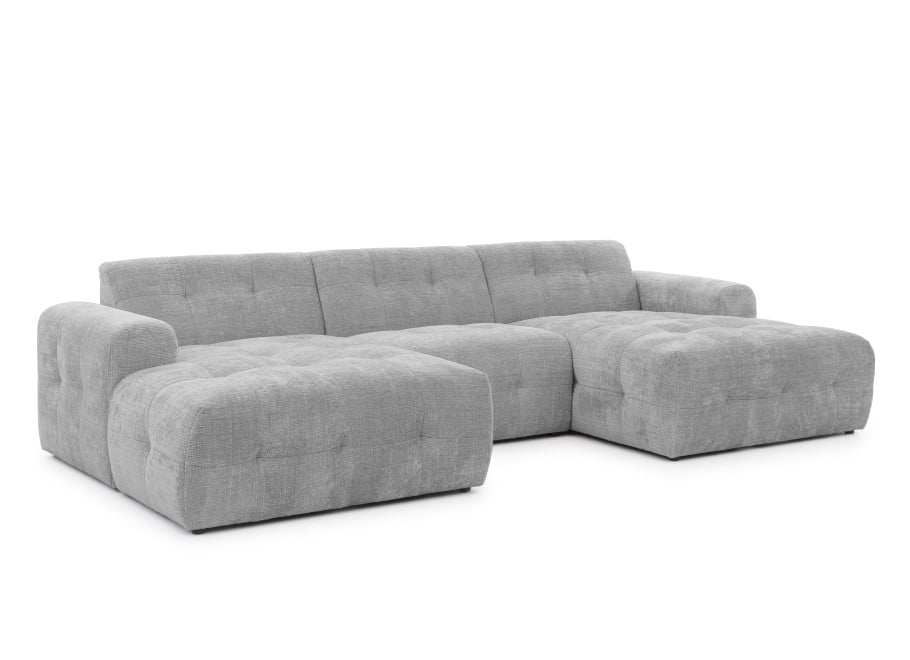 Narożnik sześcioosobowy pikowany Imperial - Cremona 81