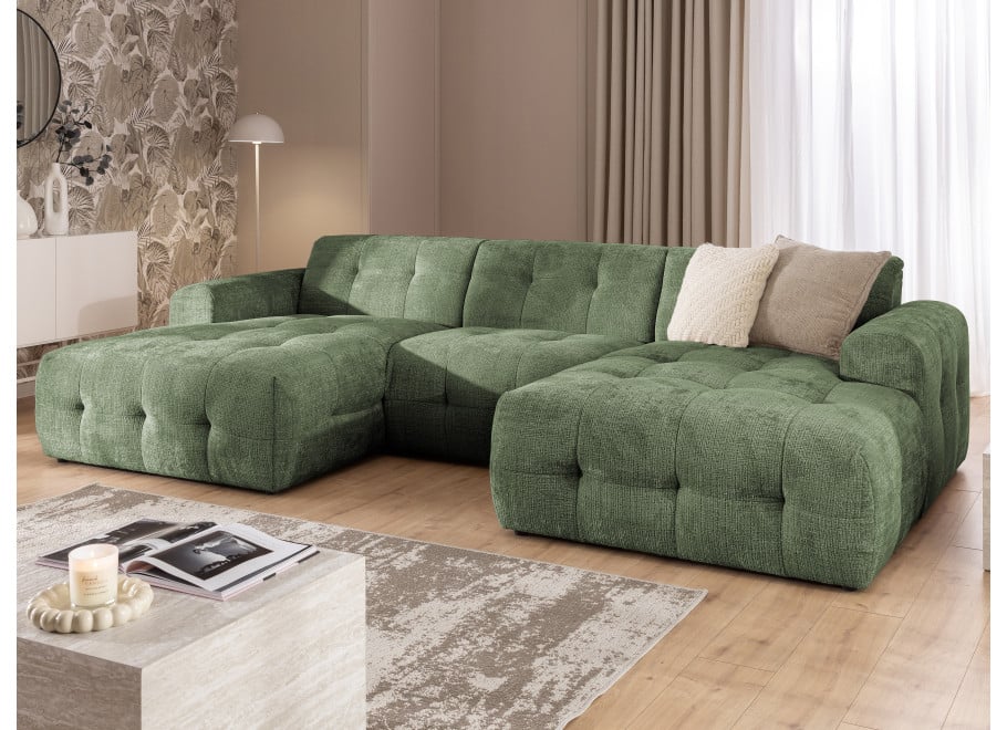 Narożnik sześcioosobowy pikowany Imperial - Cremona 39