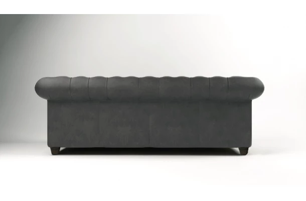 Sofa trzyosobowa pikowana Chesterfield SOLARIS 3 - praktyczne
