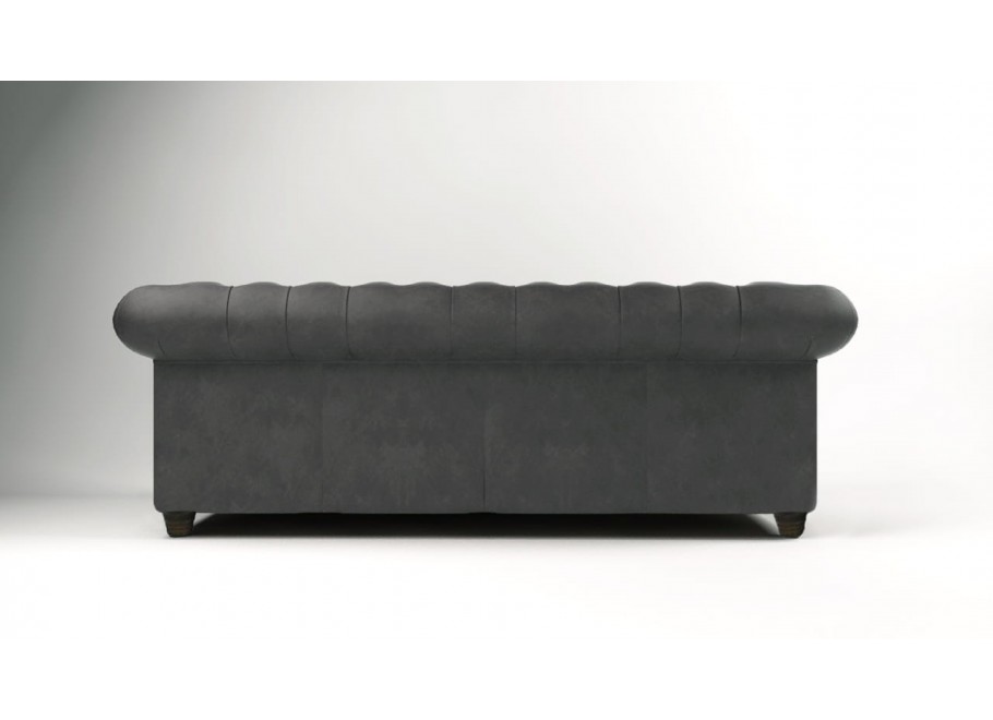 Sofa trzyosobowa pikowana Chesterfield SOLARIS 3 8