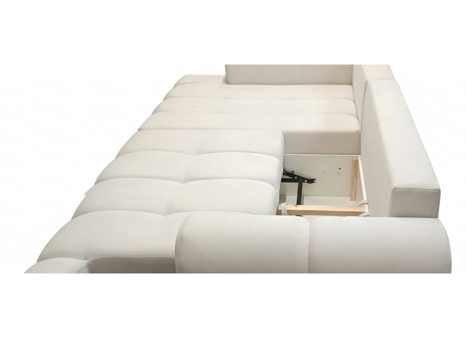 Narożnik czteroosobowy z funkcją spania Borneo - Mistral 01