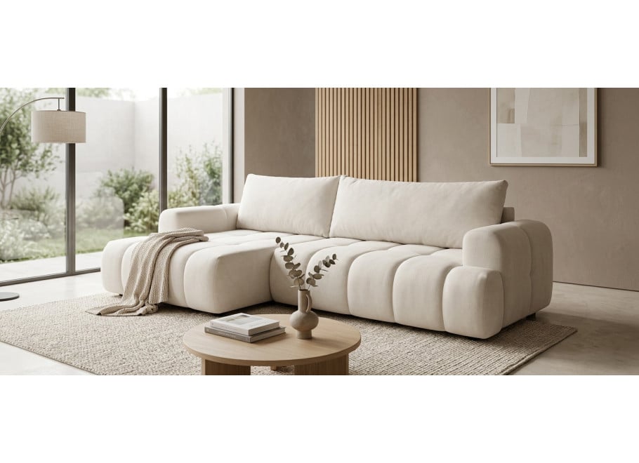 Narożnik czteroosobowy z funkcją spania Borneo - Mistral 01