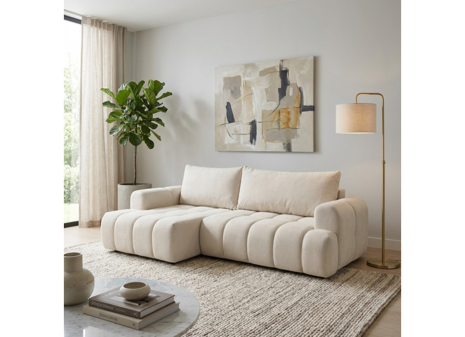 Narożnik czteroosobowy z funkcją spania Borneo - Mistral 01