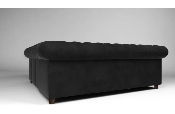 Narożnik pięcioosobowy pikowany Chesterfield SOLARIS 2+E+2 - eleganckie