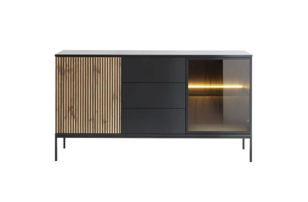 Komoda z oświetleniem LED Resto KSZ154 - komoda