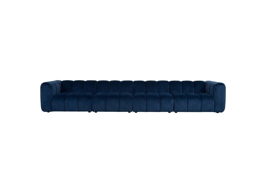 Sofa modułowa Velis SL+S+S+SP - French Velvet 670