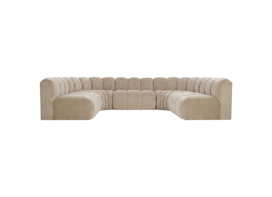 Narożnik modułowy Velis S+RS+S+RS+S - Magic Velvet 2282