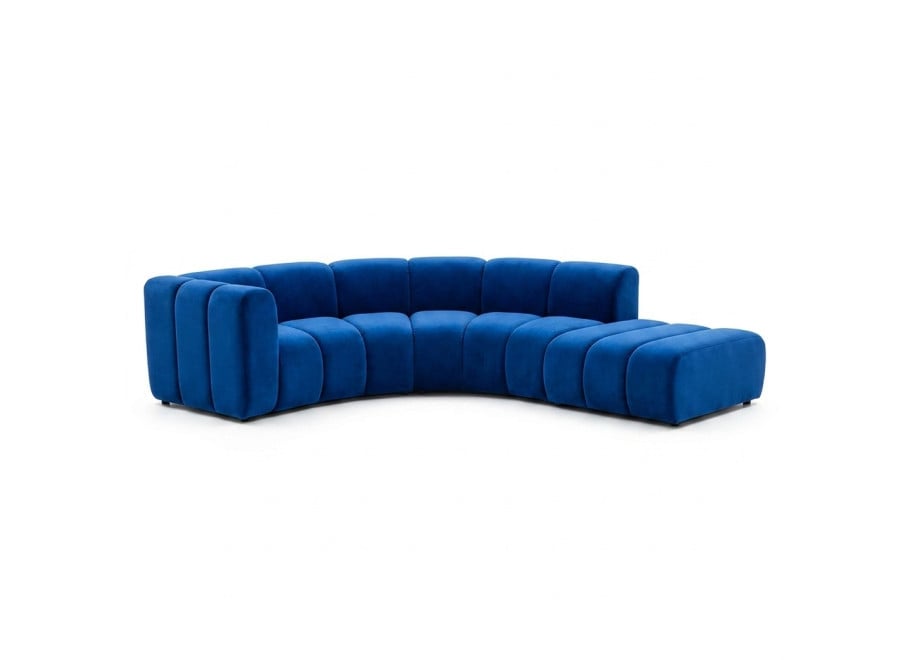 Narożnik modułowy Velis RL+R+P - Magic Velvet 2297