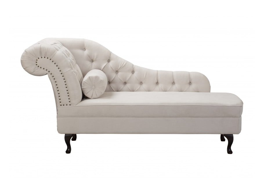 Szezlong Glamour Mona Eksluzywny Pikowany 4