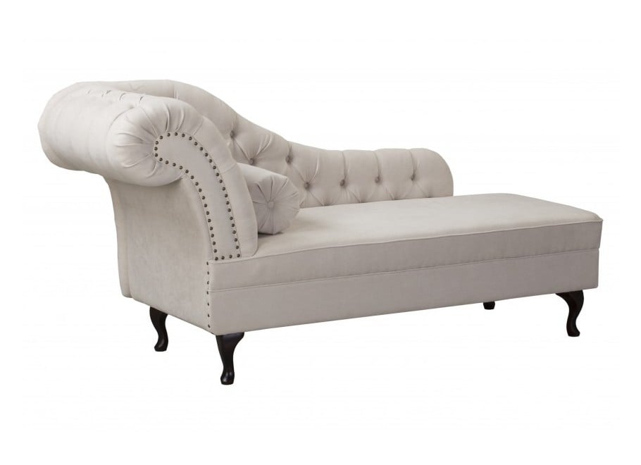 Szezlong Glamour Mona Eksluzywny Pikowany 5