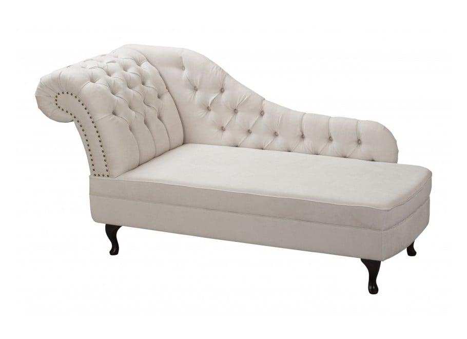 Szezlong Glamour Mona Eksluzywny Pikowany 6