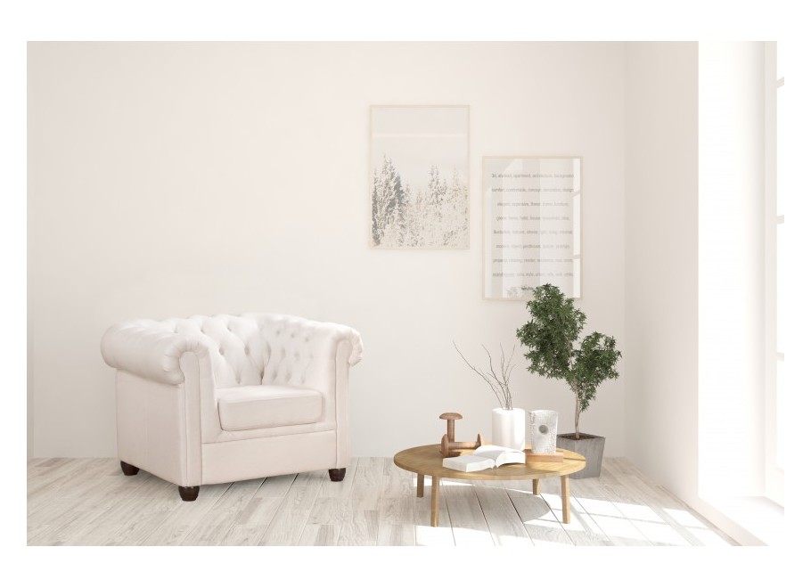 Fotel pikowany chesterfield SYDNEY 10