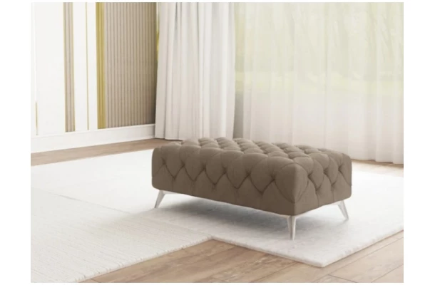 Puf pikowany Chesterfield 120x60 TEO - design i funkcjonalnosc w parze