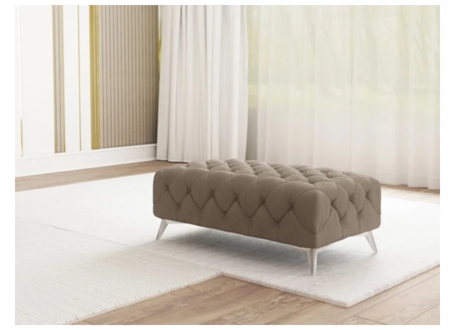 Puf pikowany Chesterfield 120x60 TEO