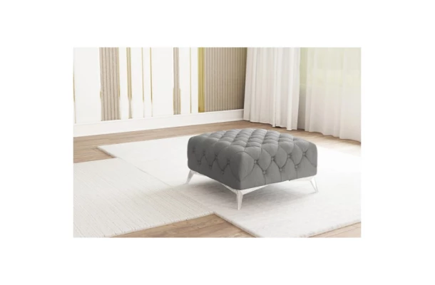 Puf pikowany Chesterfield 80x80 TEO - design i funkcjonalnosc w parze