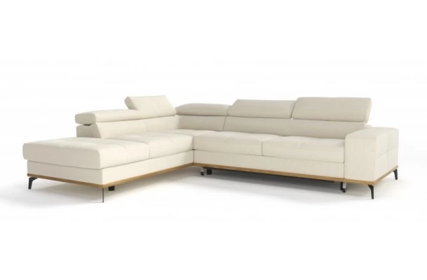 Narożnik pięcioosobowy z funkcją spania LIAM - design i funkcjonalnosc w parze