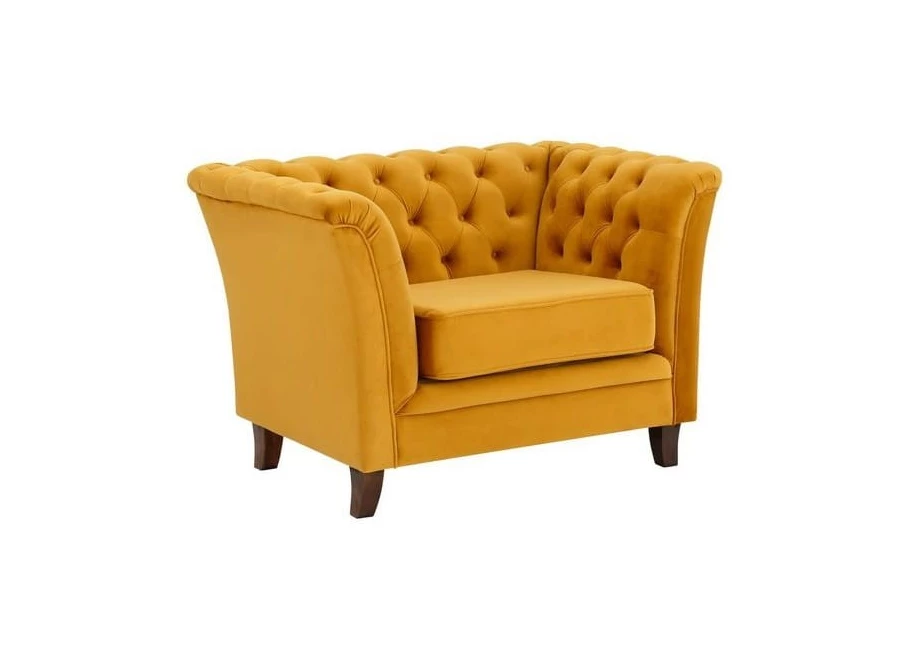 Fotel pikowany chesterfield HASSO