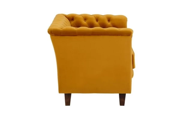 Fotel pikowany chesterfield HASSO - stylowe