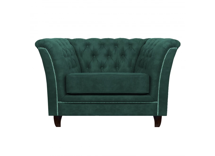 Fotel pikowany chesterfield HASSO