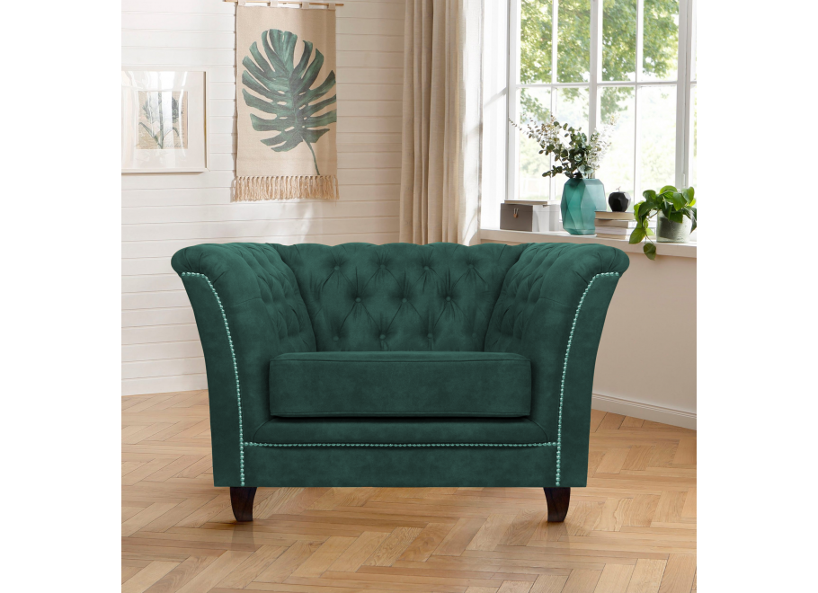 Fotel pikowany chesterfield HASSO 7