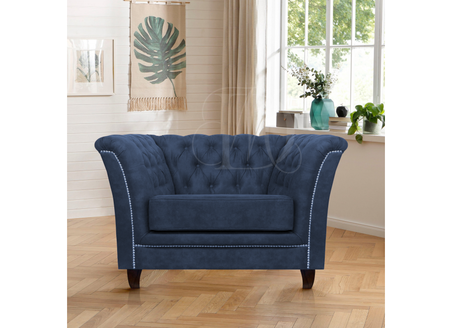 Fotel pikowany chesterfield HASSO 8