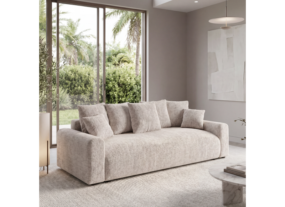 Sofa czteroosobowa komfortowa z funkcją spania Cleo small - Cremona 2
