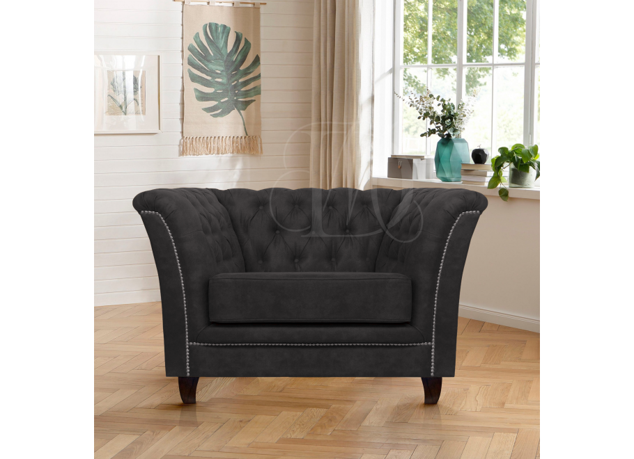 Fotel pikowany chesterfield HASSO 10