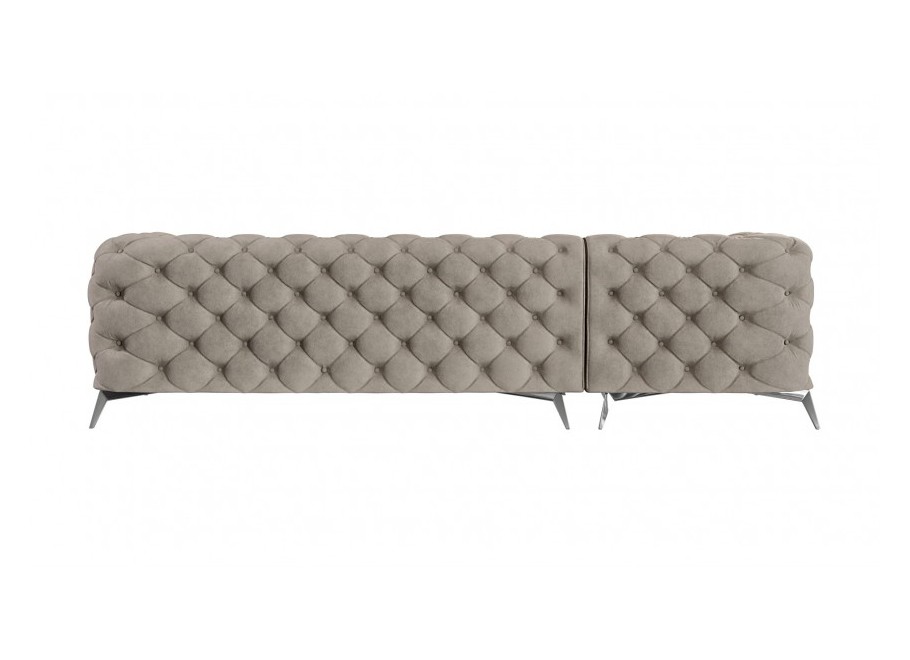 Narożnik czteroosobowy pikowany Chesterfield TEO OT+2 3