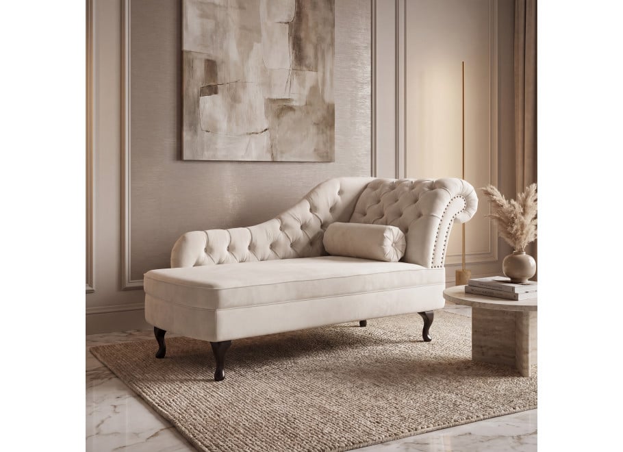 Szezlong Glamour Mona Eksluzywny Pikowany - Enjoy 01
