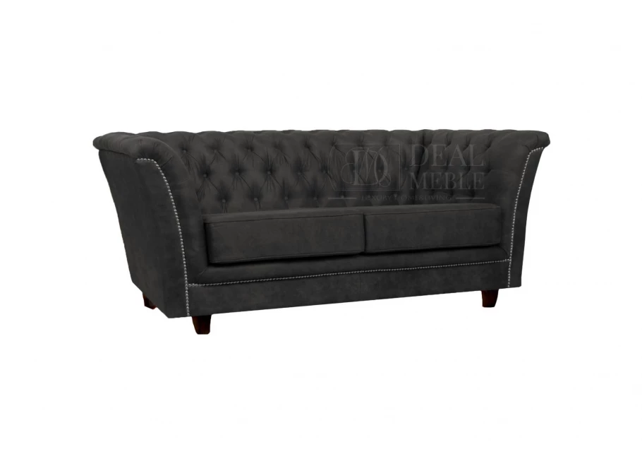 Sofa dwuosobowa pikowana Chesterfield HASSO