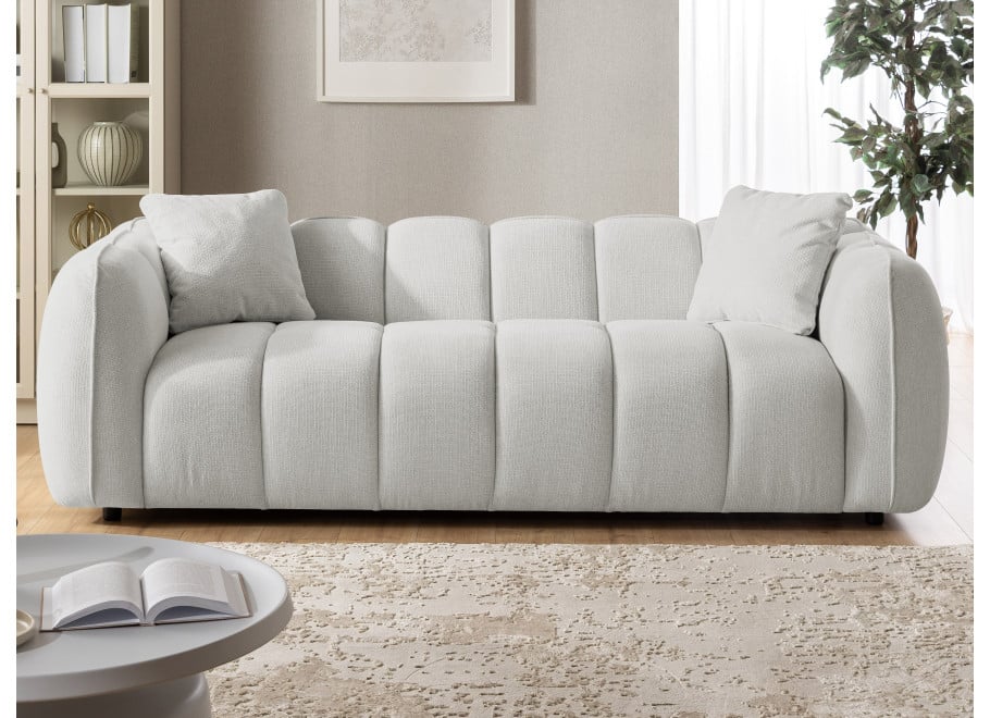 Sofa trzyosobowa nowoczesna Prestige - Aragon 80
