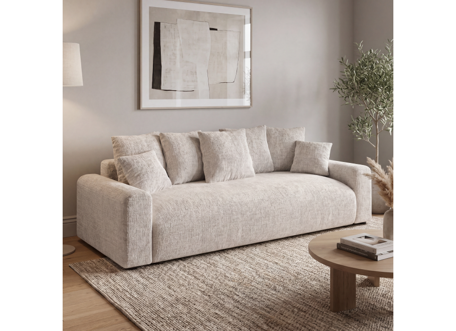 Sofa czteroosobowa komfortowa z funkcją spania Cleo small - Cremona 2