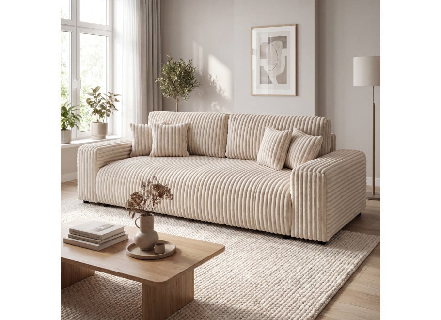 Sofa czteroosobowa z funkcją spania nowoczesna Candi - Vito 23