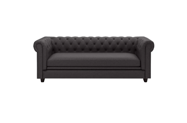 Sofa trzyosobowa pikowana Chesterfield SYDNEY - trzyosobowe