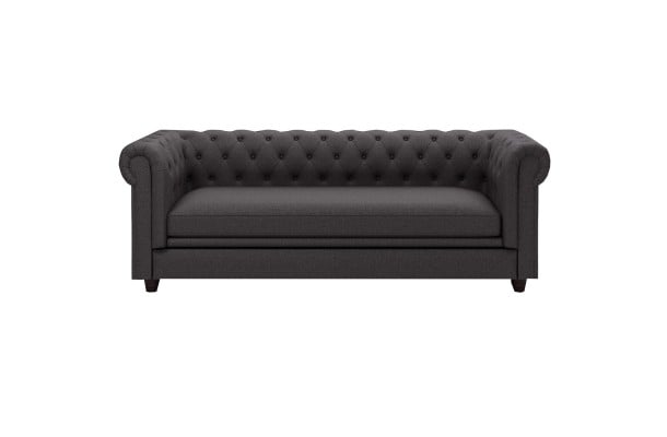 Sofa trzyosobowa z funkcją spania pikowana Chesterfield SYDNEY