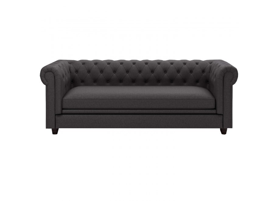 Sofa trzyosobowa z funkcją spania pikowana Chesterfield SYDNEY 1